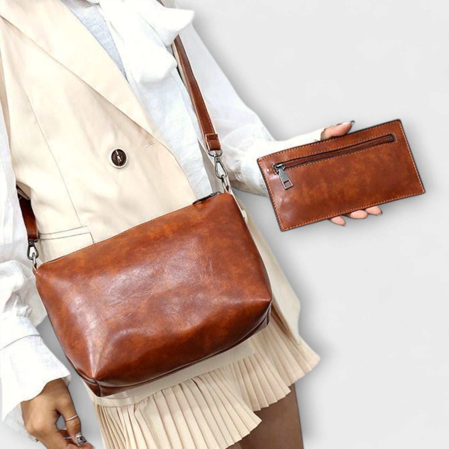 Lublanca - 4-Piece Vintage Bag Set