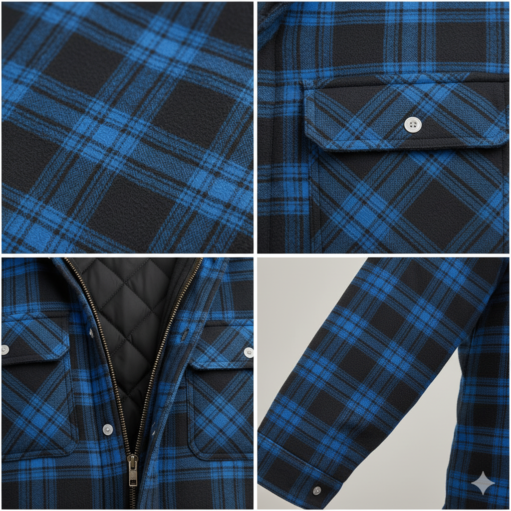 Arend | Warm Men's Coat Made from Premium Wool Blend