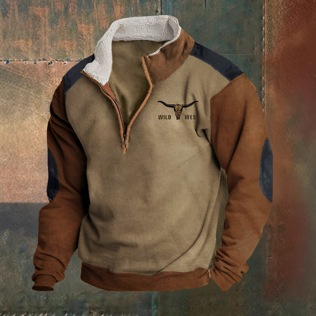 Western Half-zip comfortable