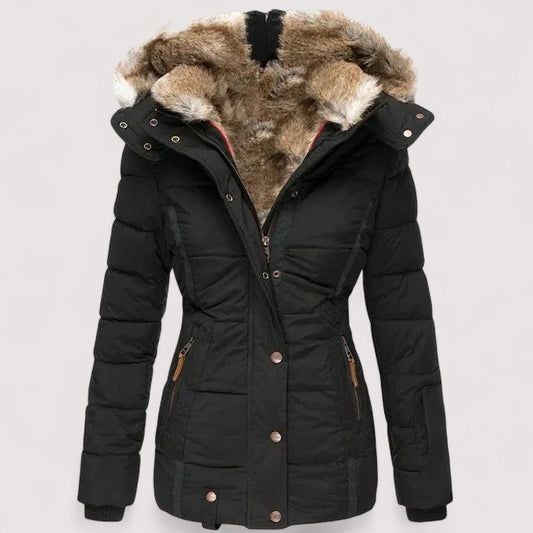 Marylin | Warm Winter Coat with Soft Plush Lining