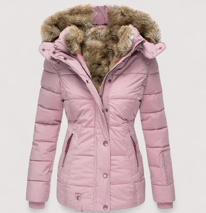 Marylin | Warm Winter Coat with Soft Plush Lining