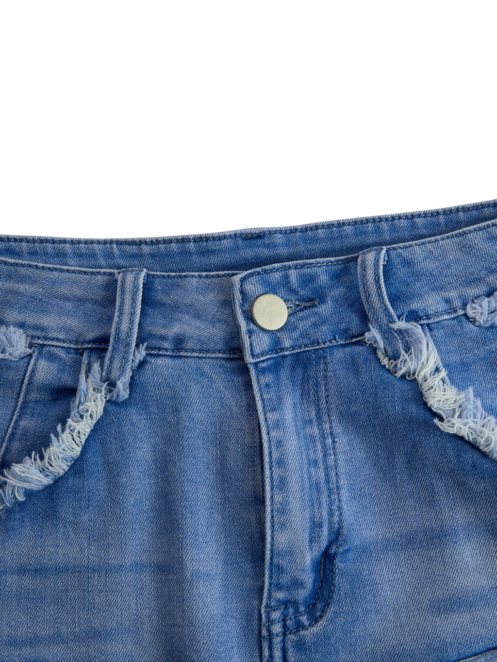 Women’s Light Blue Denim Culottes