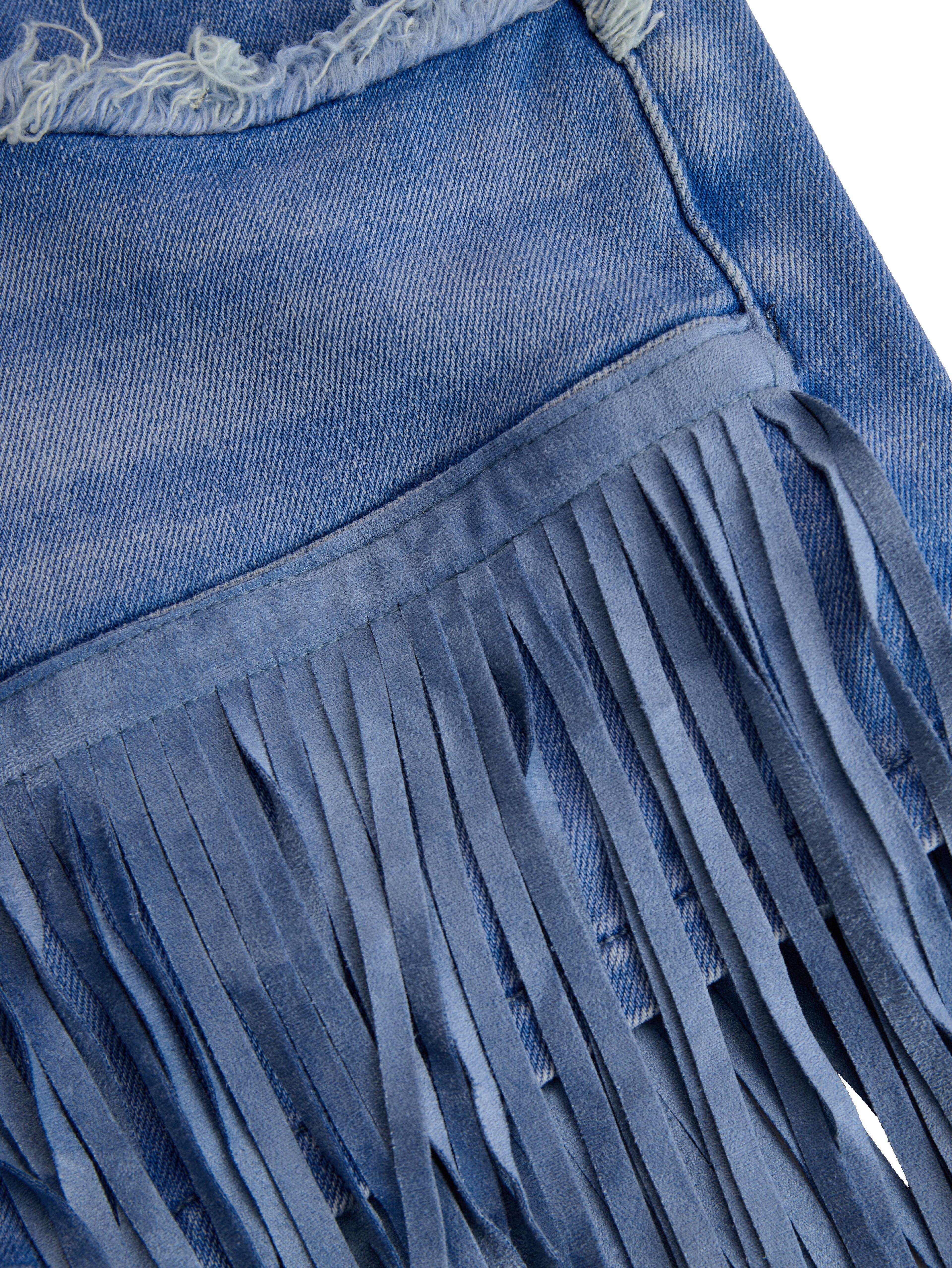 Women’s Light Blue Denim Culottes