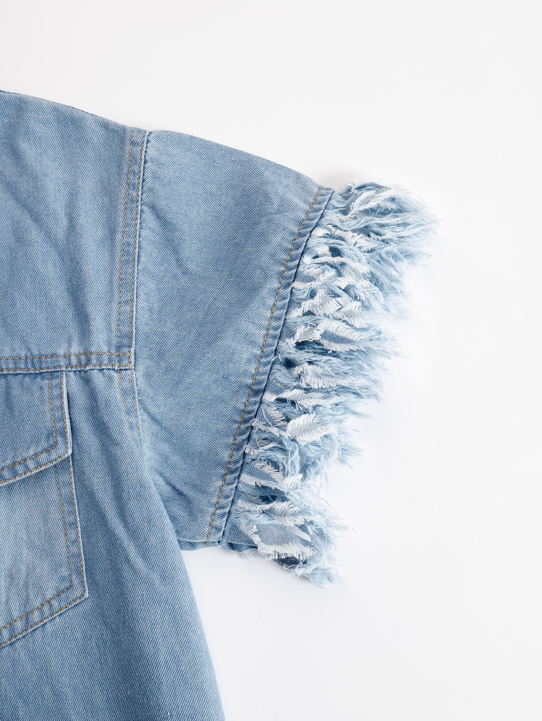 Women’s Denim Shirt Mini Dress