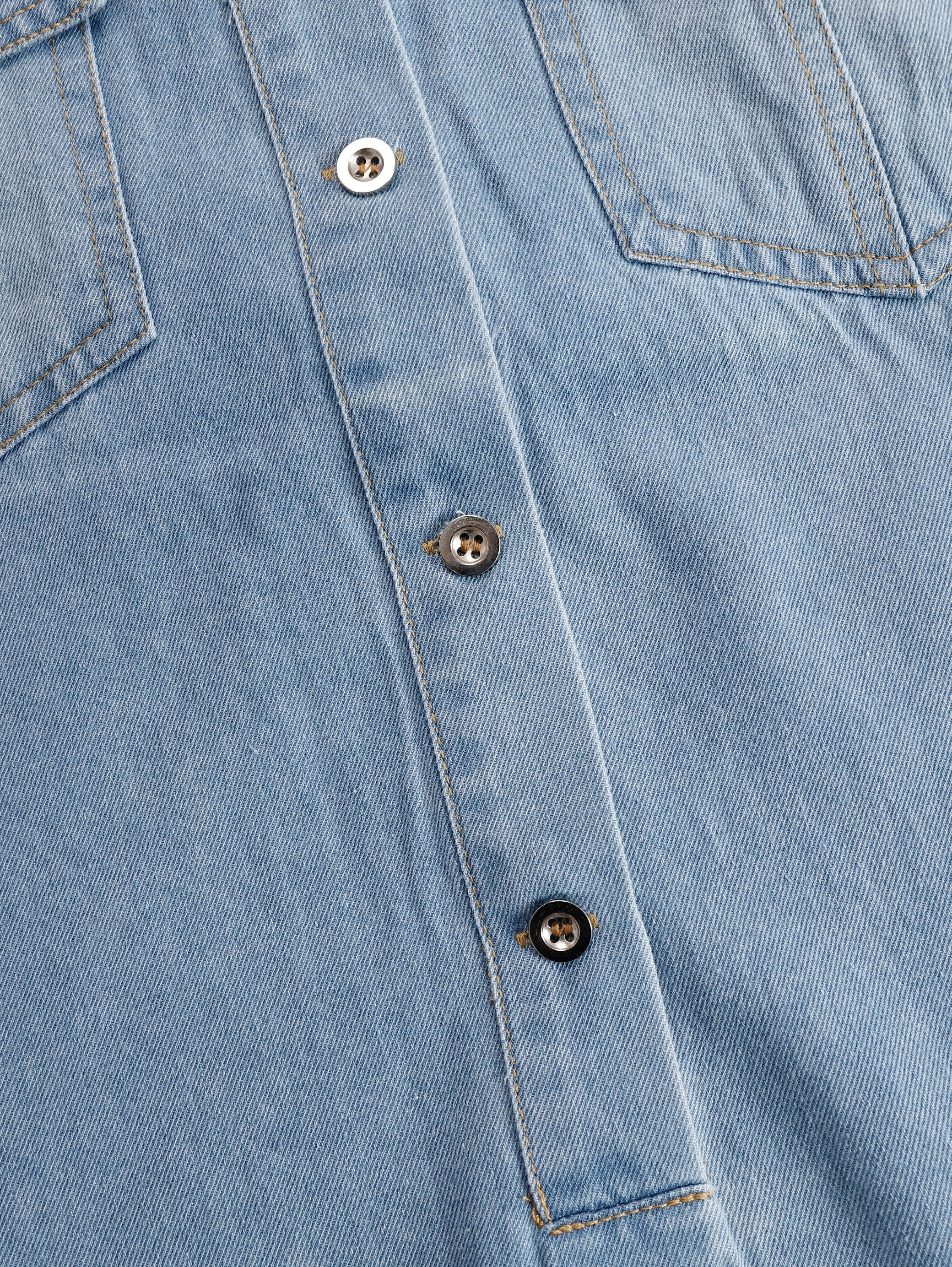 Women’s Denim Shirt Mini Dress