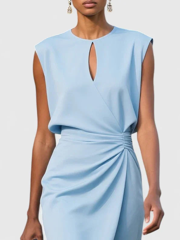 Sleek Midi Dress