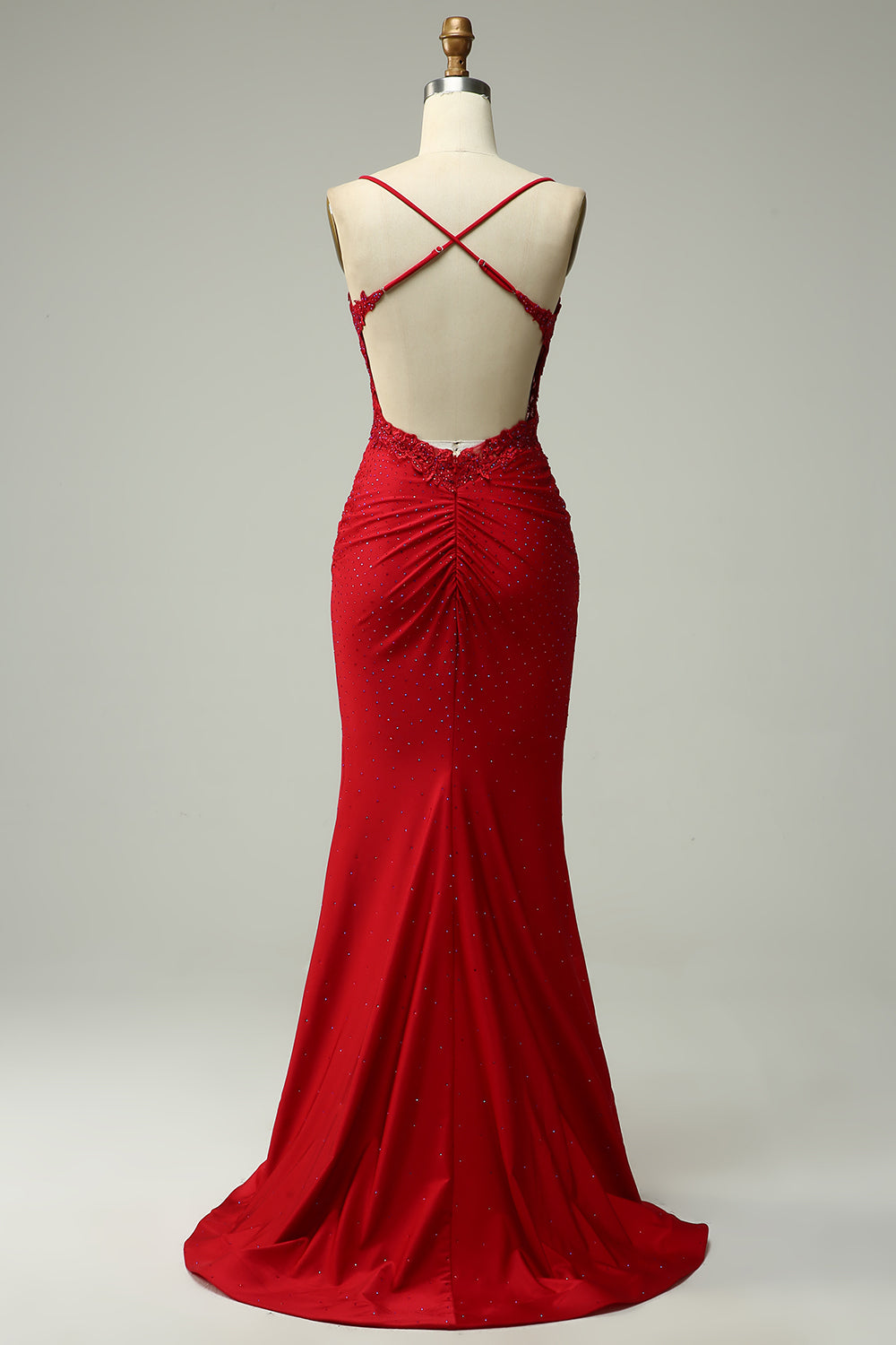 Mermaid Satin Prom Dress