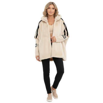 Aria | Brielle Faux Fur Hooded Jacket