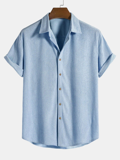 Riviera Waffle Shirt & Shorts Set