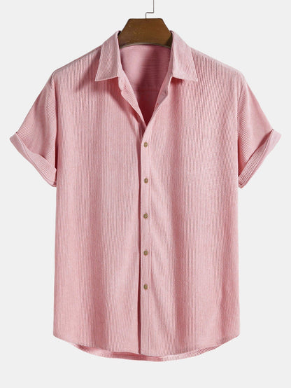 Riviera Waffle Shirt & Shorts Set
