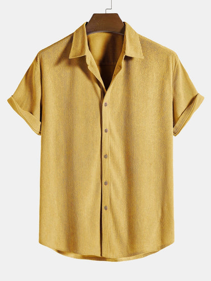 Riviera Waffle Shirt & Shorts Set