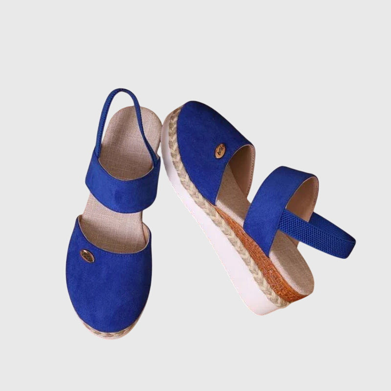 Wide Heel Comfort Sandals