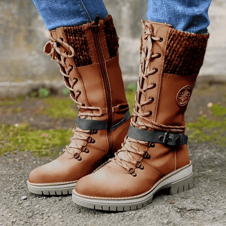 Lyla | Laced Winter Boots
