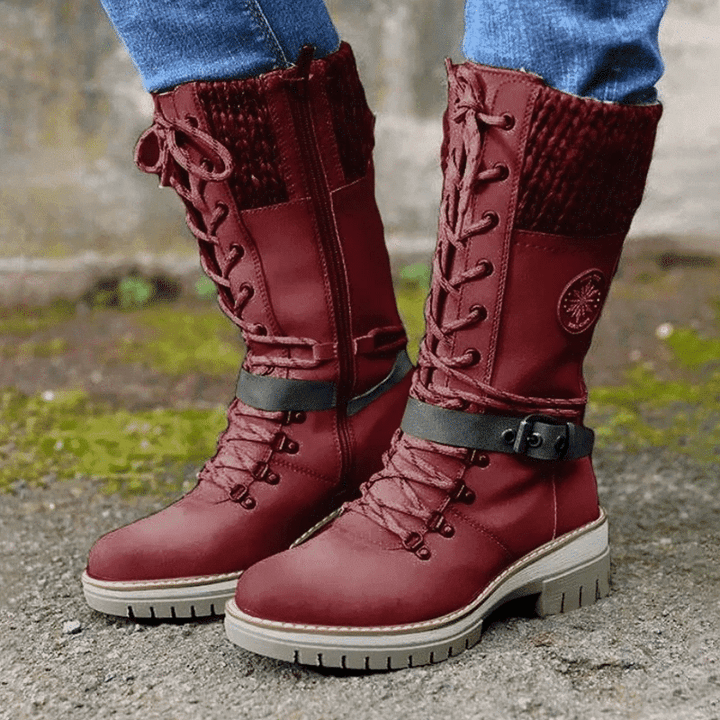 Lyla | Laced Winter Boots