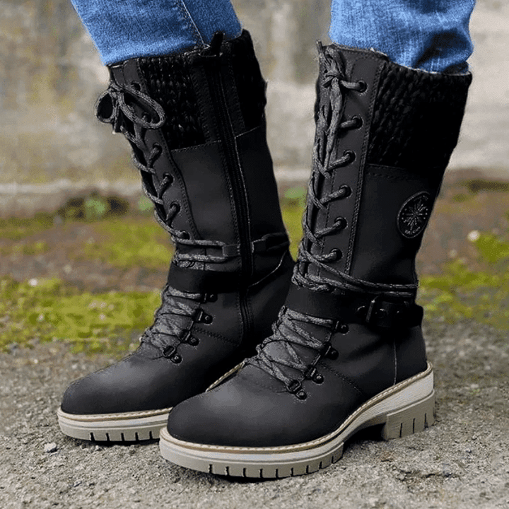 Lyla | Laced Winter Boots