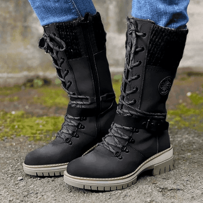 Lyla | Laced Winter Boots