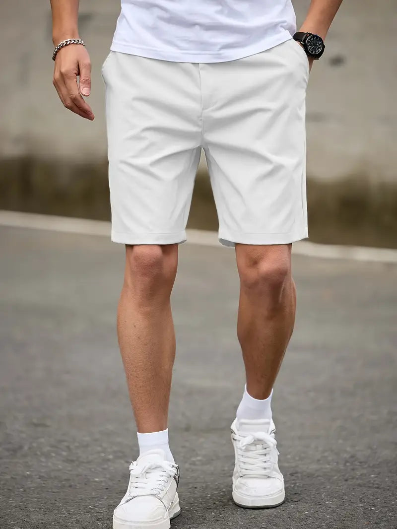 Tailored Bermuda Shorts - White