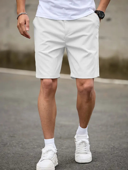 Tailored Bermuda Shorts - White