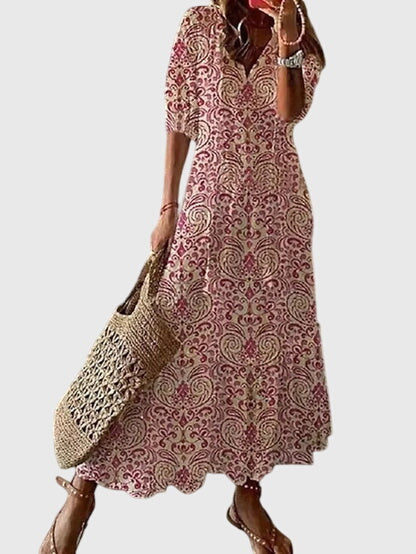 Boho Vintage Summer Dress