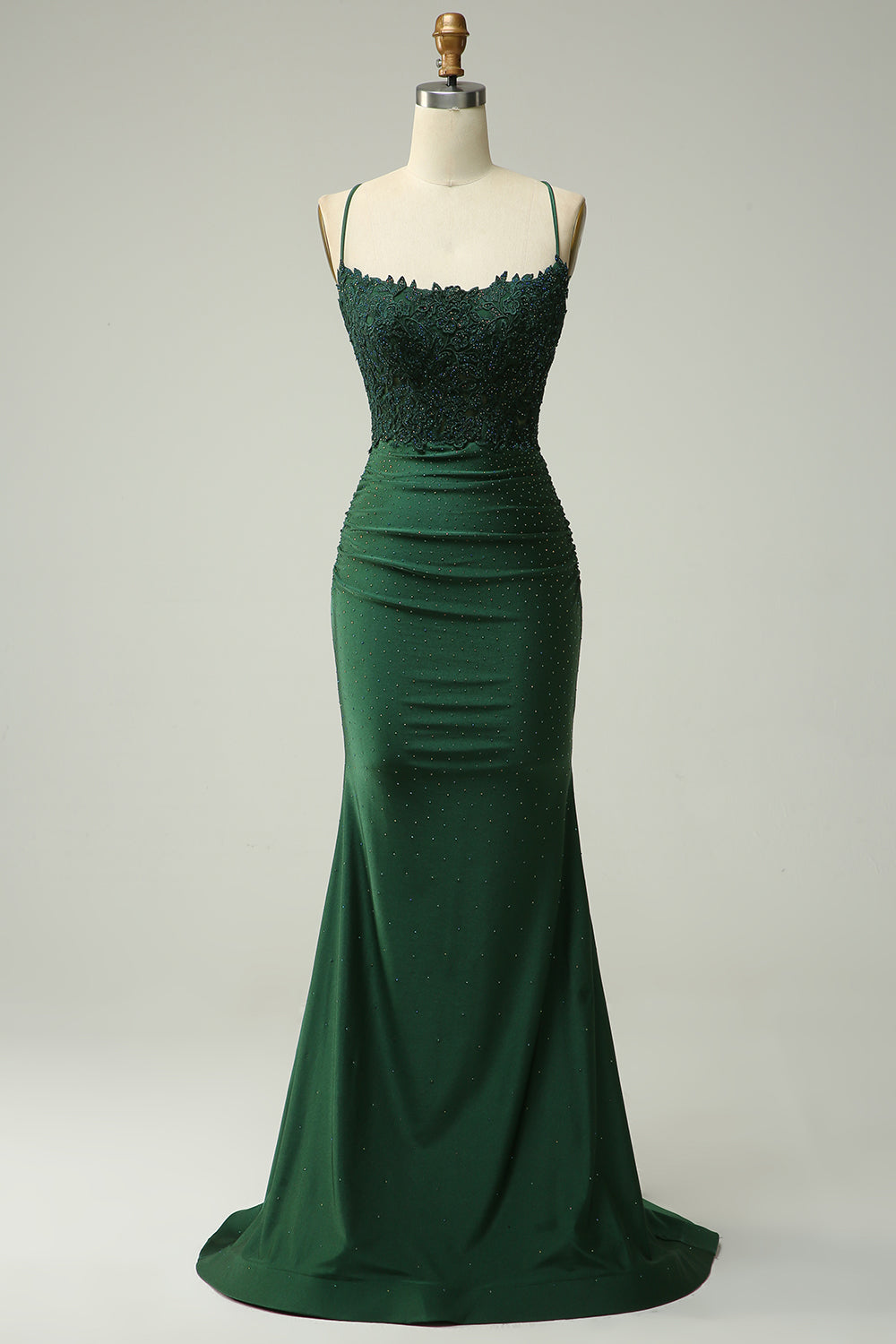 Mermaid Satin Prom Dress