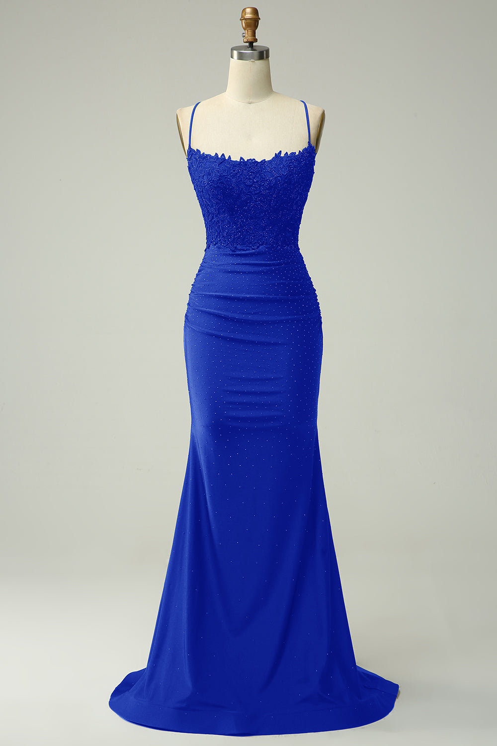Mermaid Satin Prom Dress