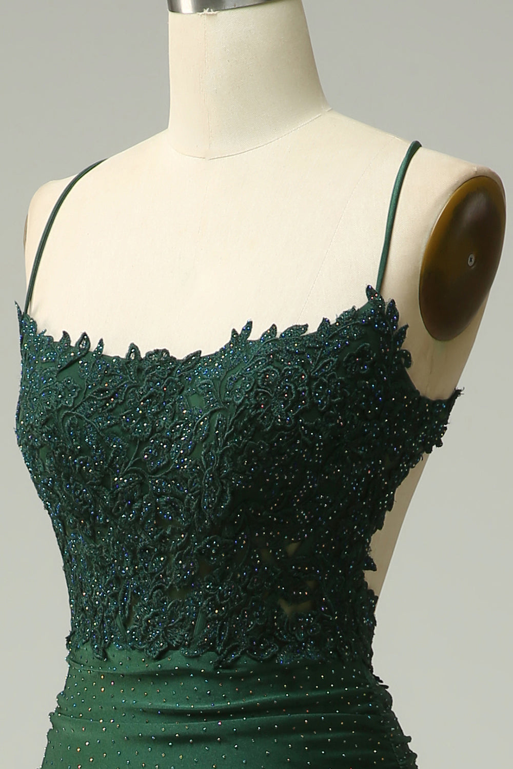 Mermaid Satin Prom Dress