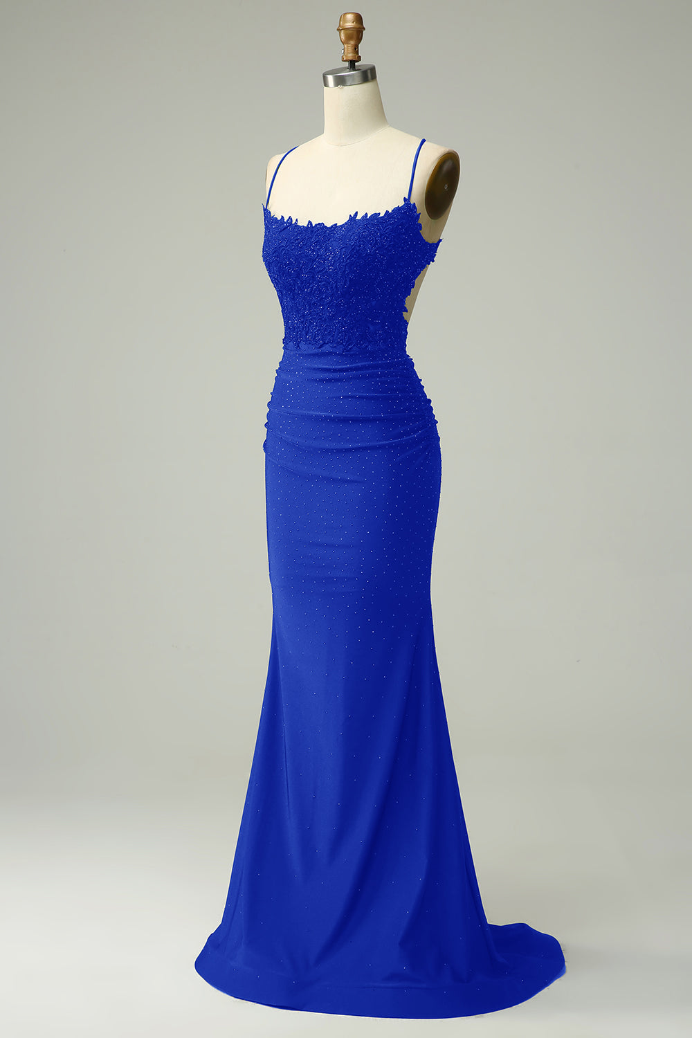 Mermaid Satin Prom Dress