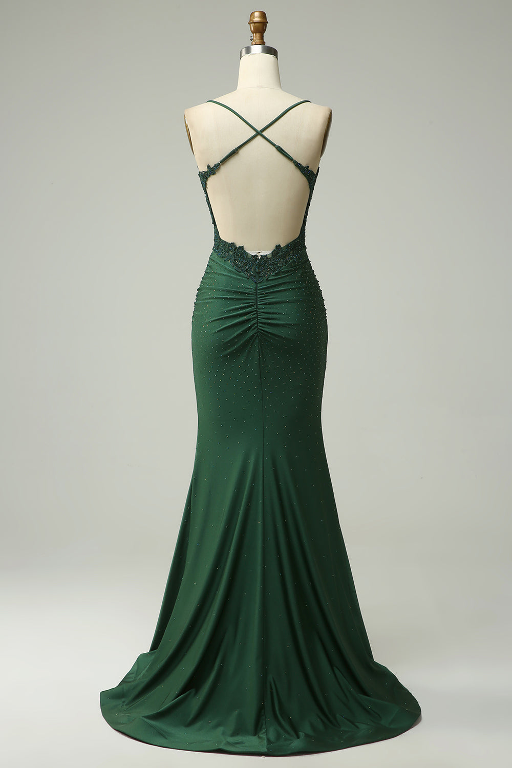 Mermaid Satin Prom Dress