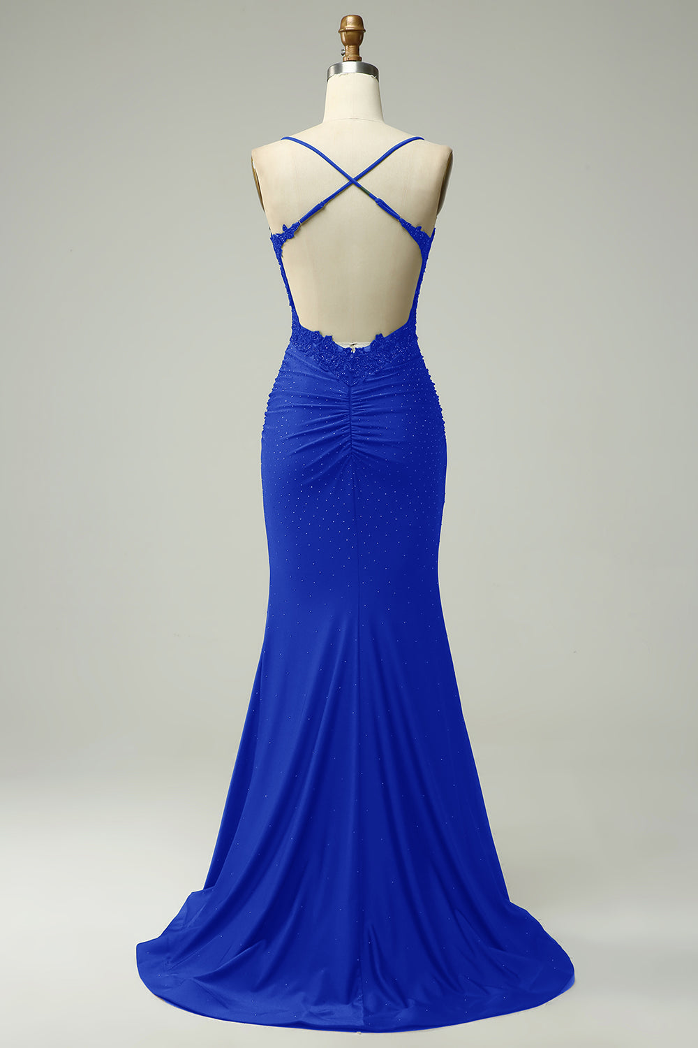 Mermaid Satin Prom Dress