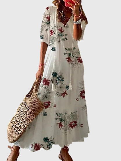 Boho Vintage Summer Dress