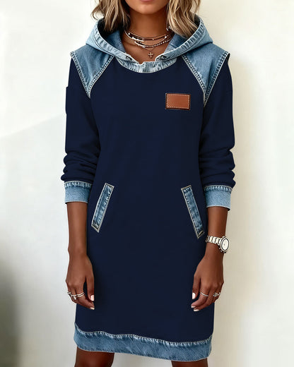 Colour Block Shift Dress