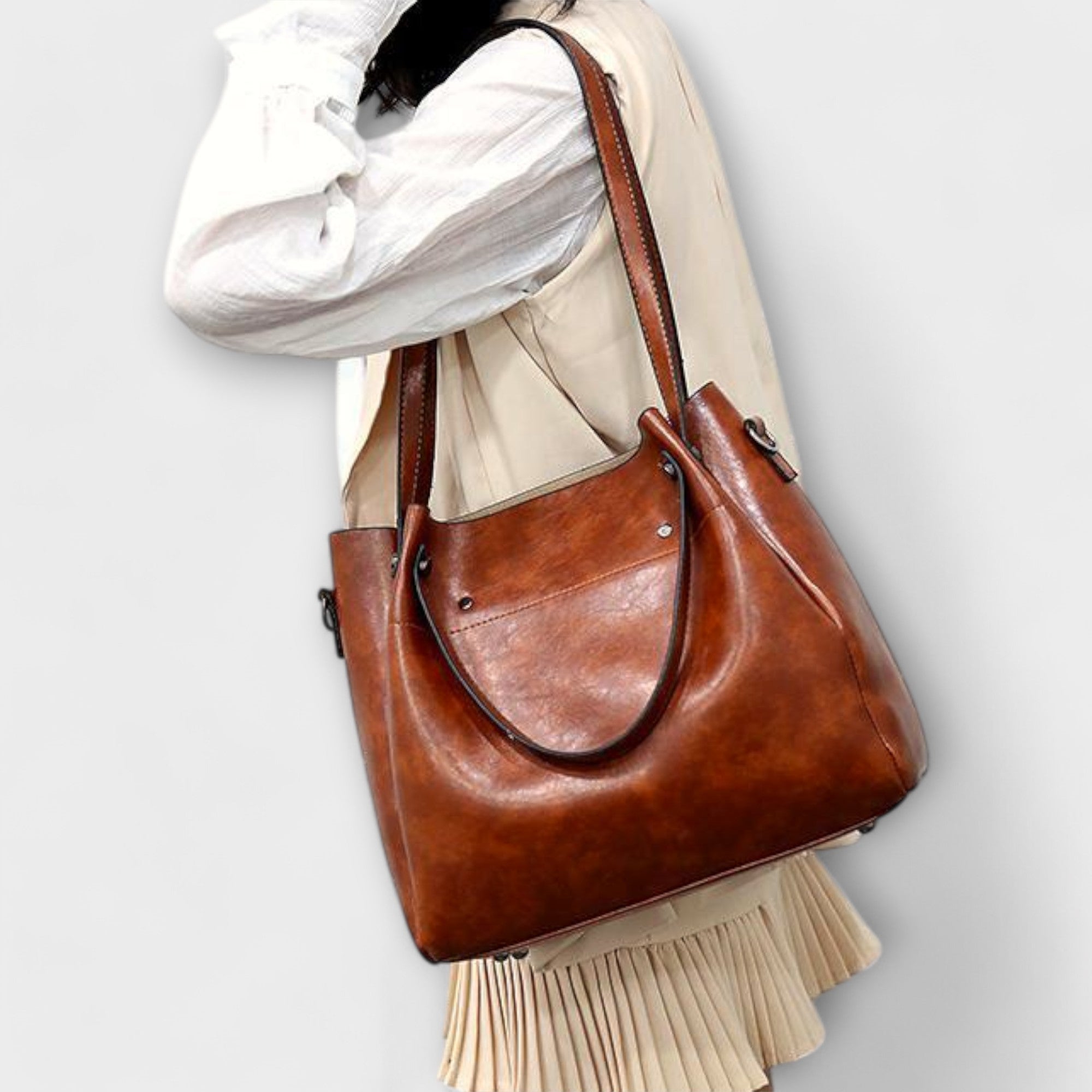 Lublanca - 4-Piece Vintage Bag Set