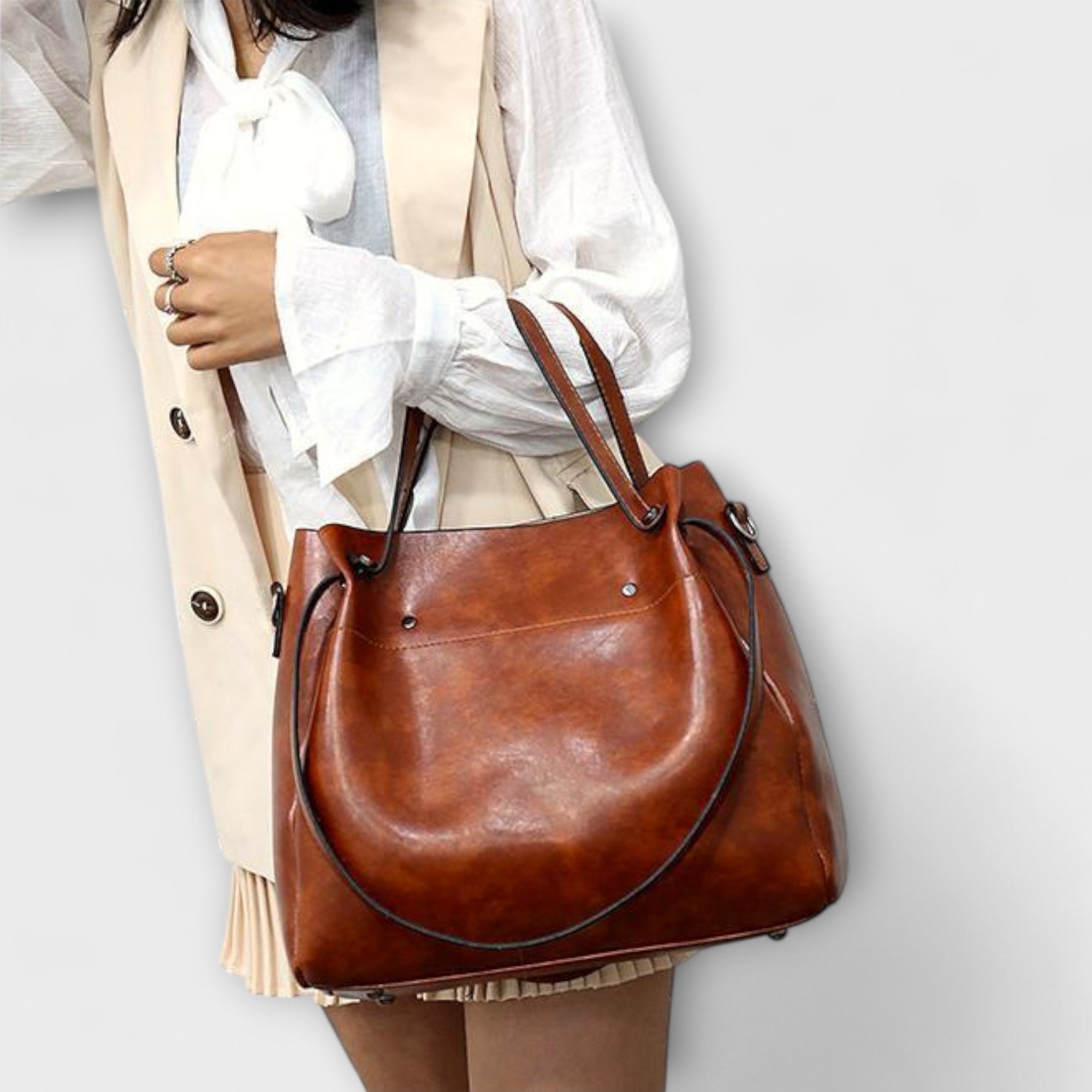 Lublanca - 4-Piece Vintage Bag Set