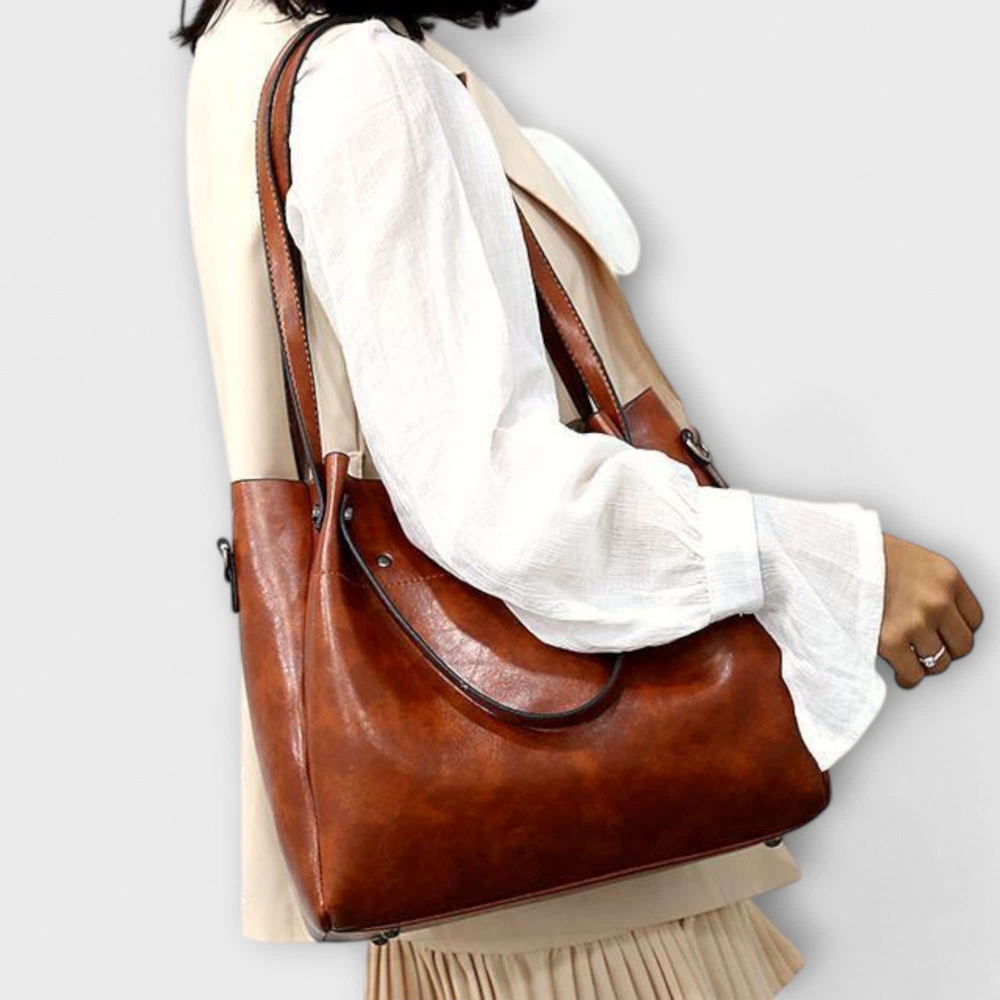 Lublanca - 4-Piece Vintage Bag Set