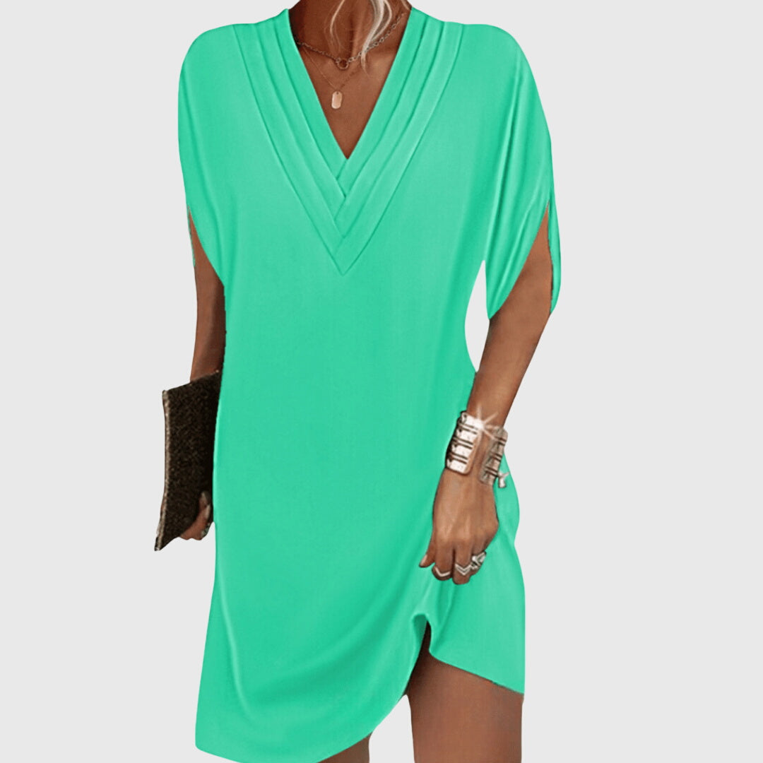 Flowy V-Neck Dress