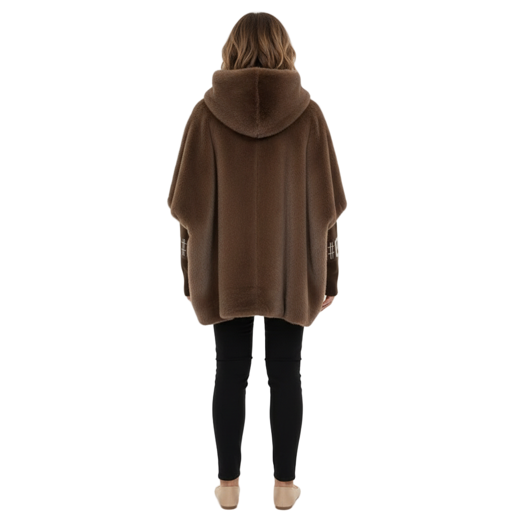 Aria | Brielle Faux Fur Hooded Jacket