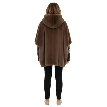 Aria | Brielle Faux Fur Hooded Jacket