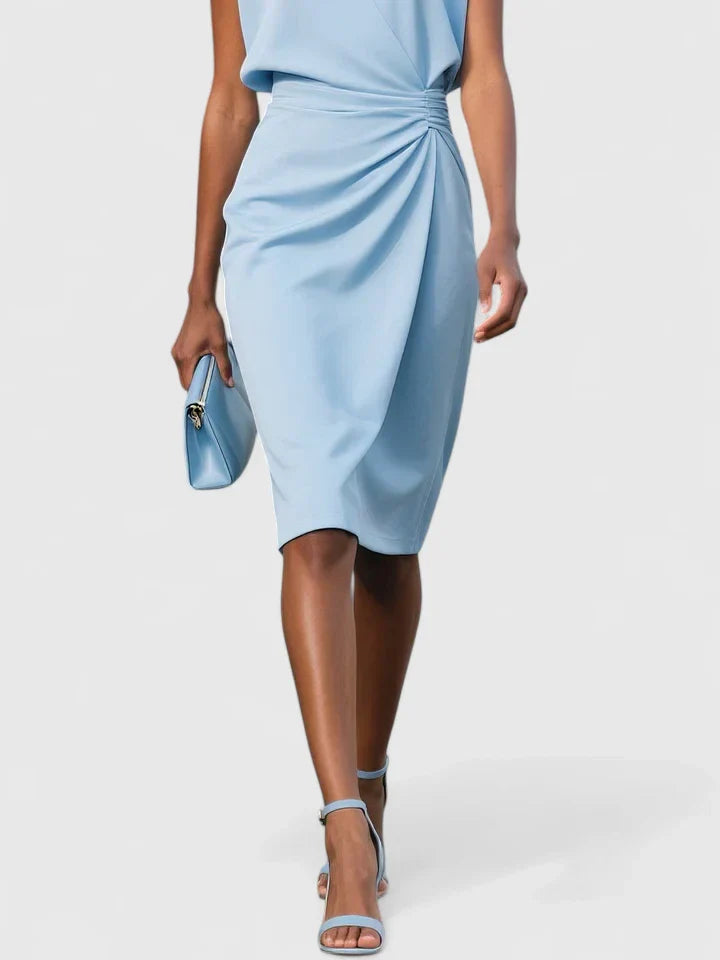 Sleek Midi Dress