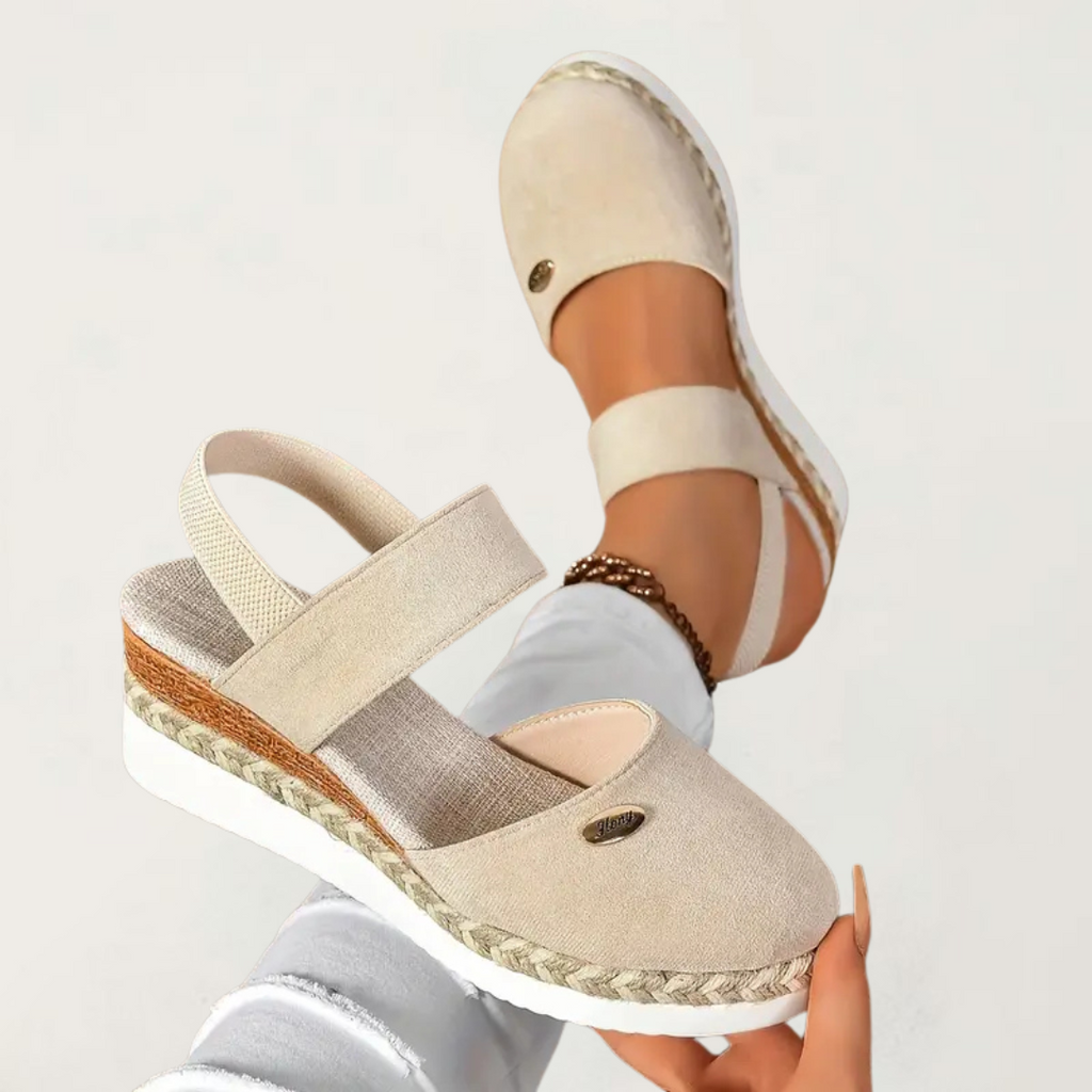 Wide Heel Comfort Sandals