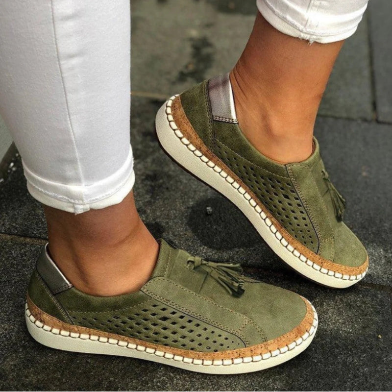 Narrow Fit Comfort Slip-Ons
