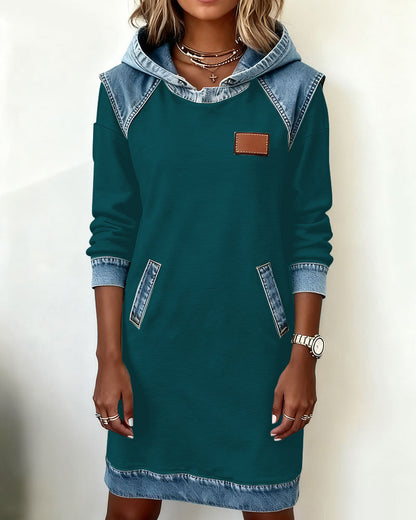Colour Block Shift Dress