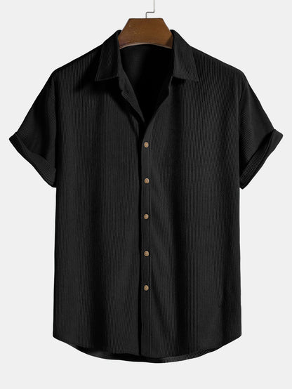 Riviera Waffle Shirt & Shorts Set