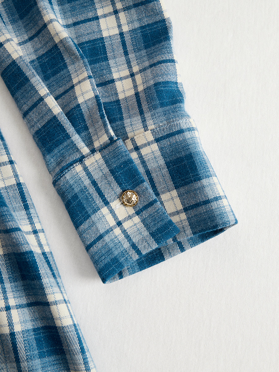 Women’s Plaid Maxi Dress