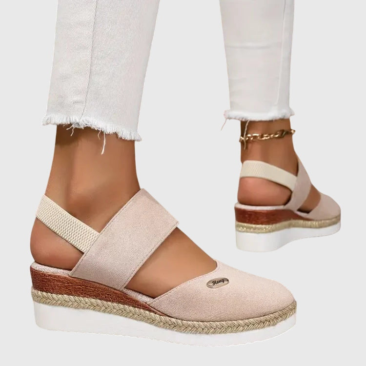 Wide Heel Comfort Sandals