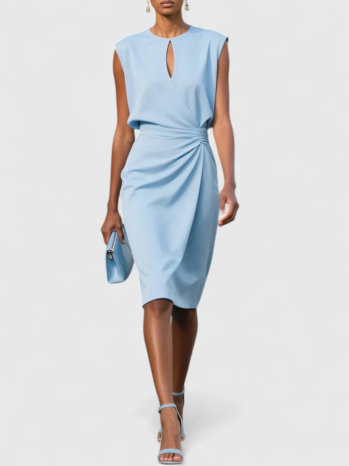 Sleek Midi Dress