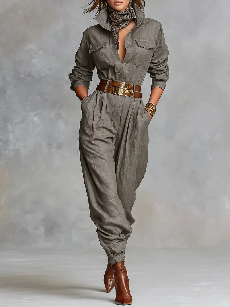 Magda | Long Sleeve Jumpsuit