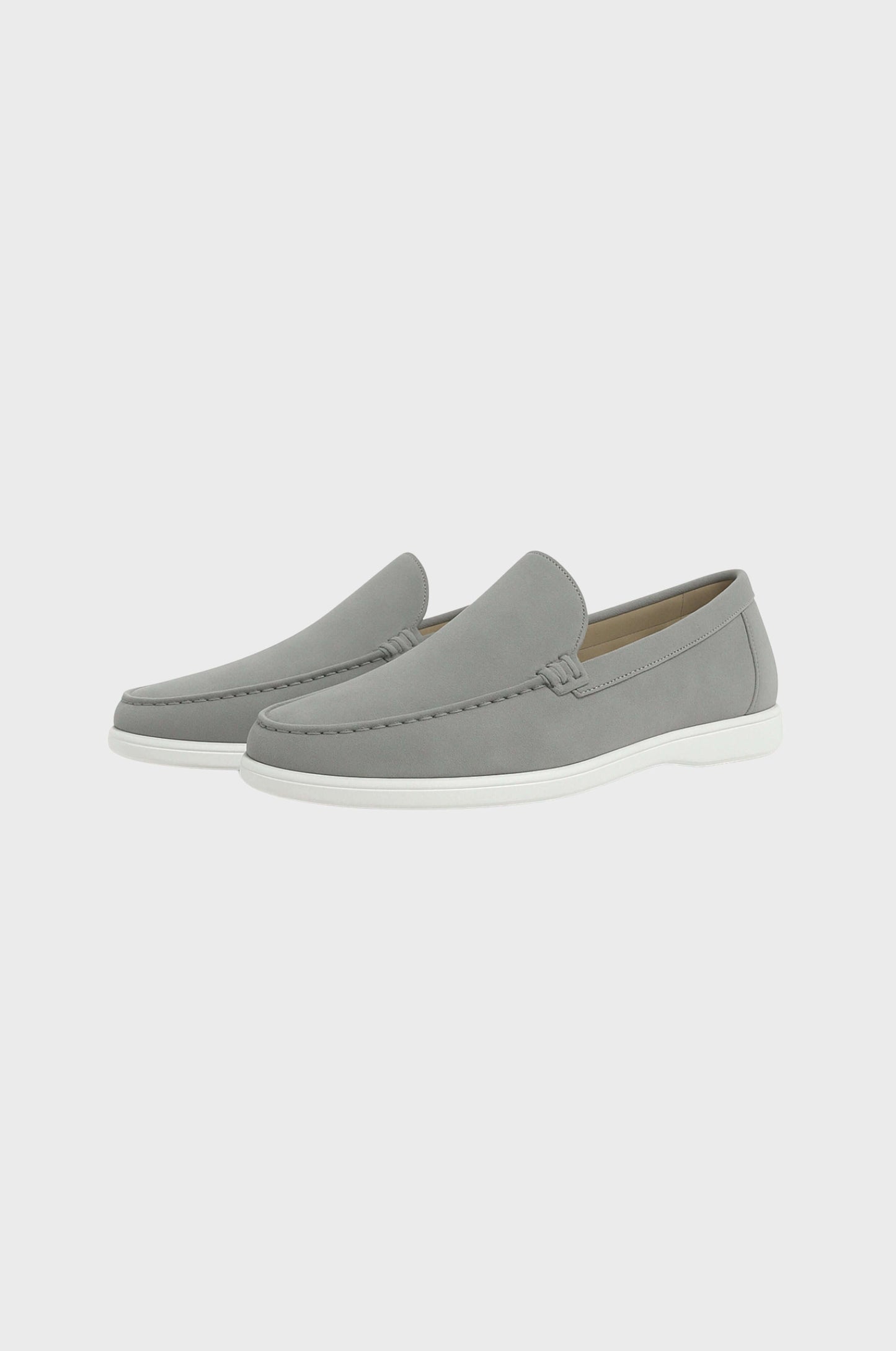 Low Leather Loafers
