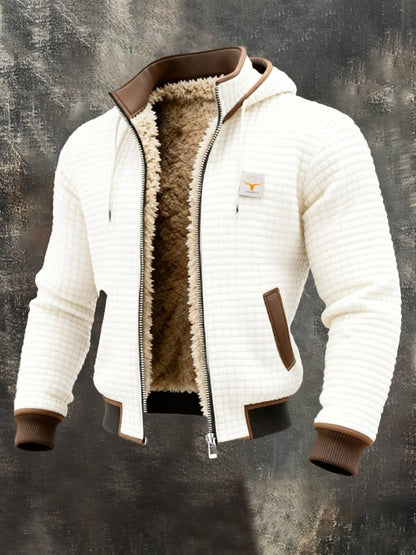 Outdoor Jacket with Retro Structure