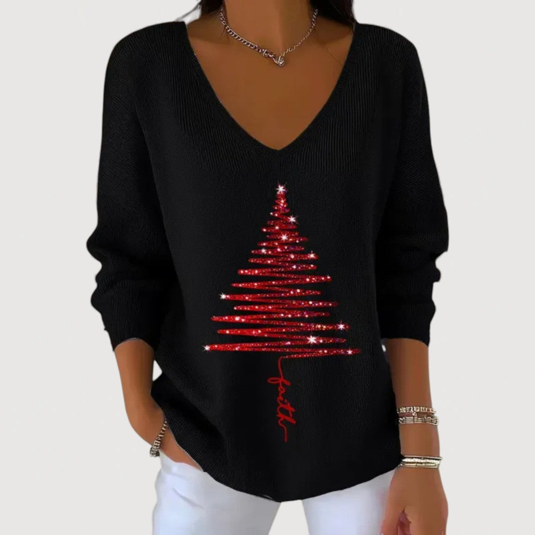 Faye | Christmas Top