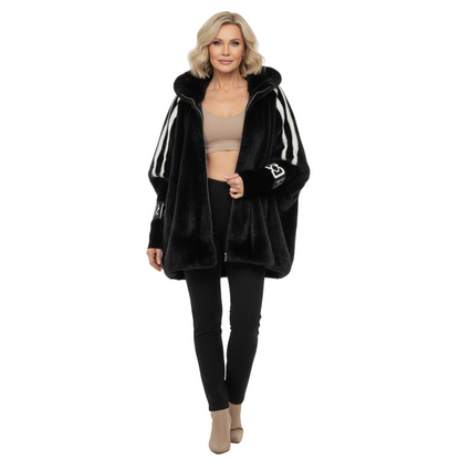 Aria | Brielle Faux Fur Hooded Jacket